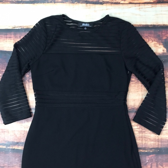 SOLD LuLu*s Perfect Mesh Black Bodycon Dress - Picture 6 of 8